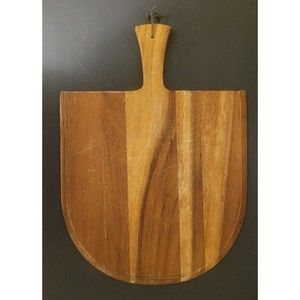 Wood Charcuterie Cutting Cheese Pizza Board - Beautiful Wood Grain